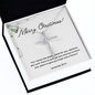 Jeremiah 29:11 Bible Scripture, Cross Necklace, Faith Christian Jewelry, Christmas Necklace
