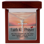 Faith and prayer CZ Cross Necklace