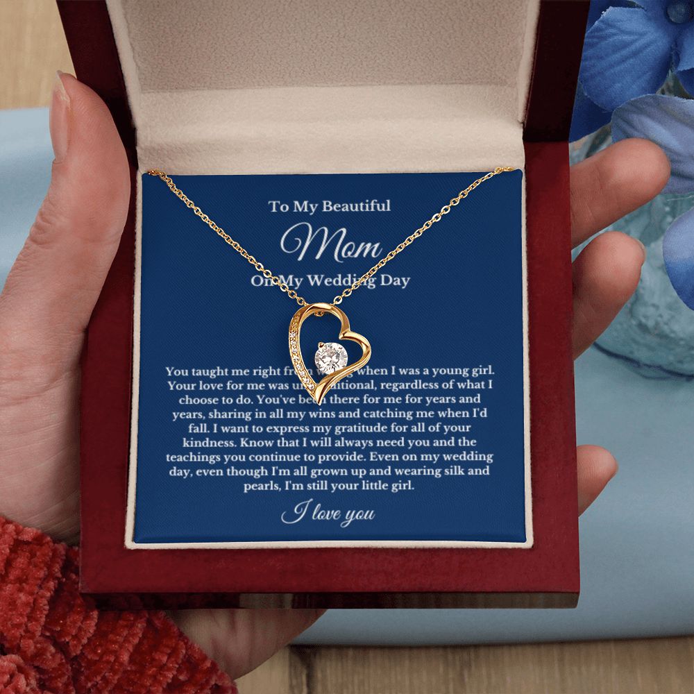 Mother Of The Bride Gift From Daughter Mother Of The Bride Necklace From Bride Gift Mom Of Bride Present To Mom From Bride Gifts