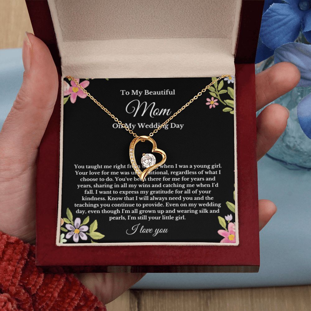 Mother Of The Bride Gift From Daughter Mother Of The Bride Necklace From Bride Gift Mom Of Bride Present To Mom From Bride Gifts