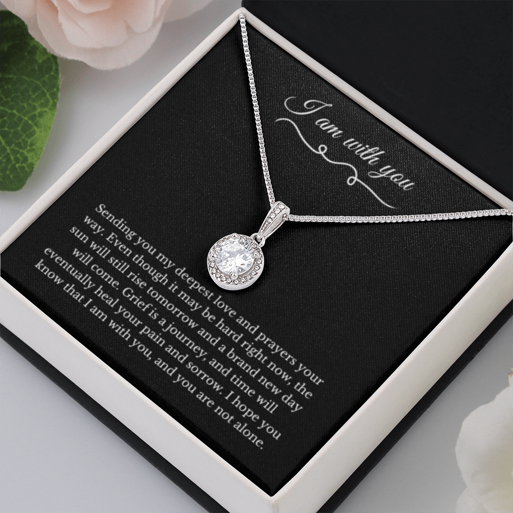 Eternal Hope Necklace, Dealing with Loss Gift, I am with you, Grief, Thinking of you, Bereavement Jewelry, Sympathy, Loss of Loved One Necklace, Sympathy Necklace