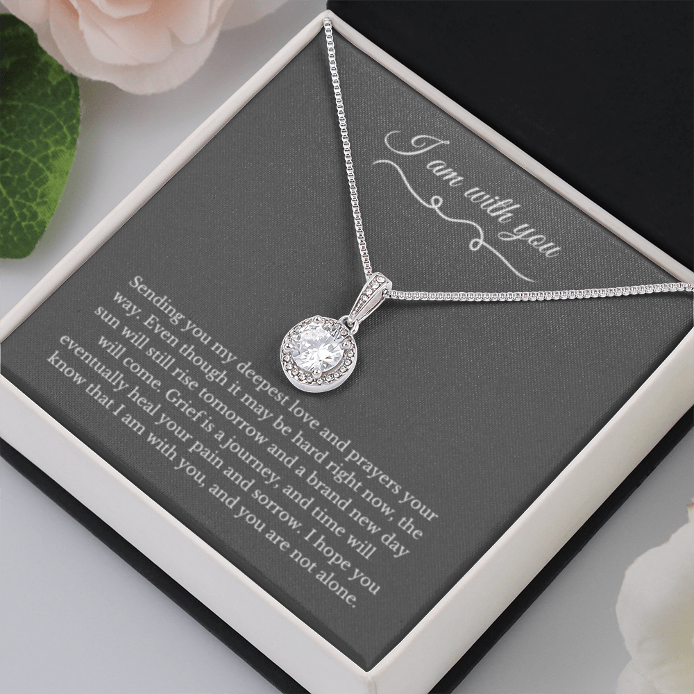 Eternal Hope Necklace, Dealing with Loss Gift, I am with you, Grief, Thinking of you, Bereavement Jewelry, Sympathy, Loss of Loved One Necklace, Sympathy Necklace