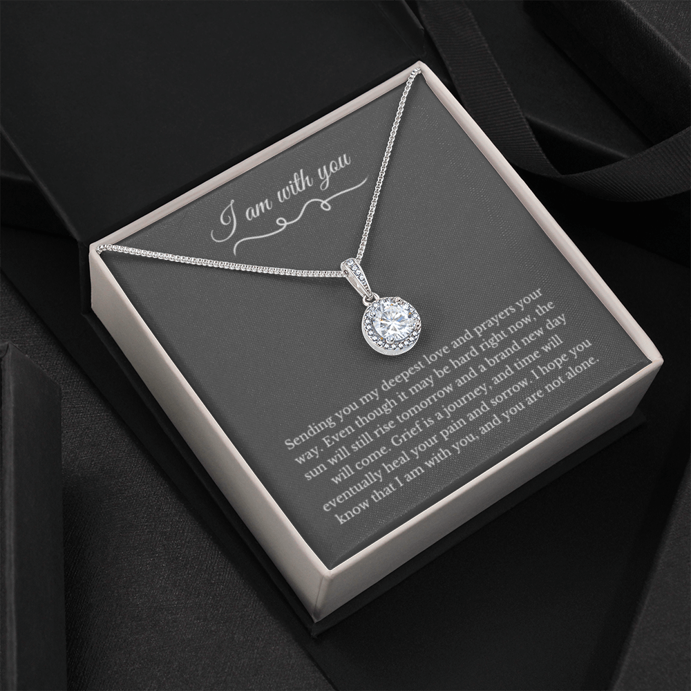 Eternal Hope Necklace, Dealing with Loss Gift, I am with you, Grief, Thinking of you, Bereavement Jewelry, Sympathy, Loss of Loved One Necklace, Sympathy Necklace