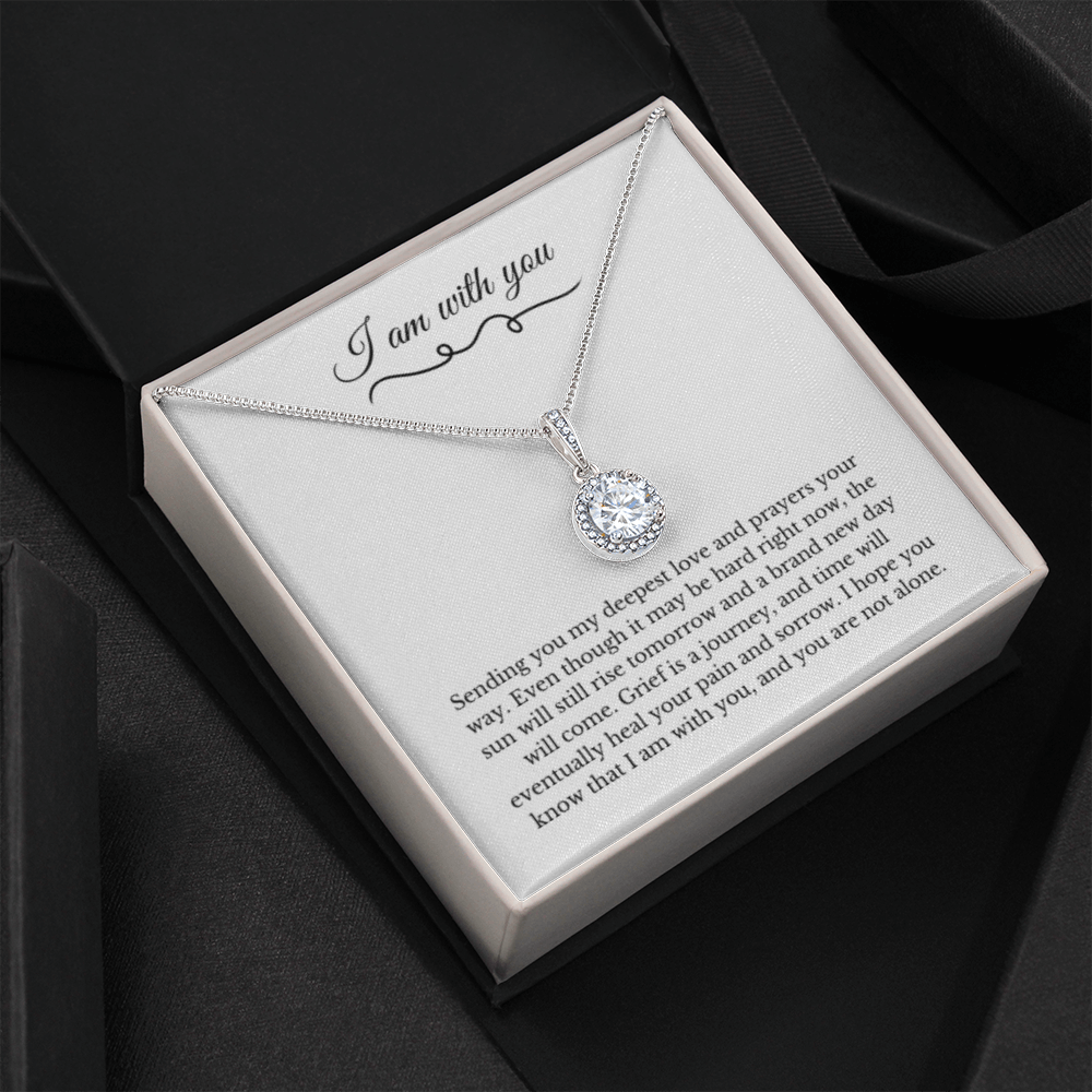 Eternal Hope Necklace, Dealing with Loss Gift, I am with you, Grief, Thinking of you, Bereavement Jewelry, Sympathy, Loss of Loved One Necklace, Sympathy Necklace