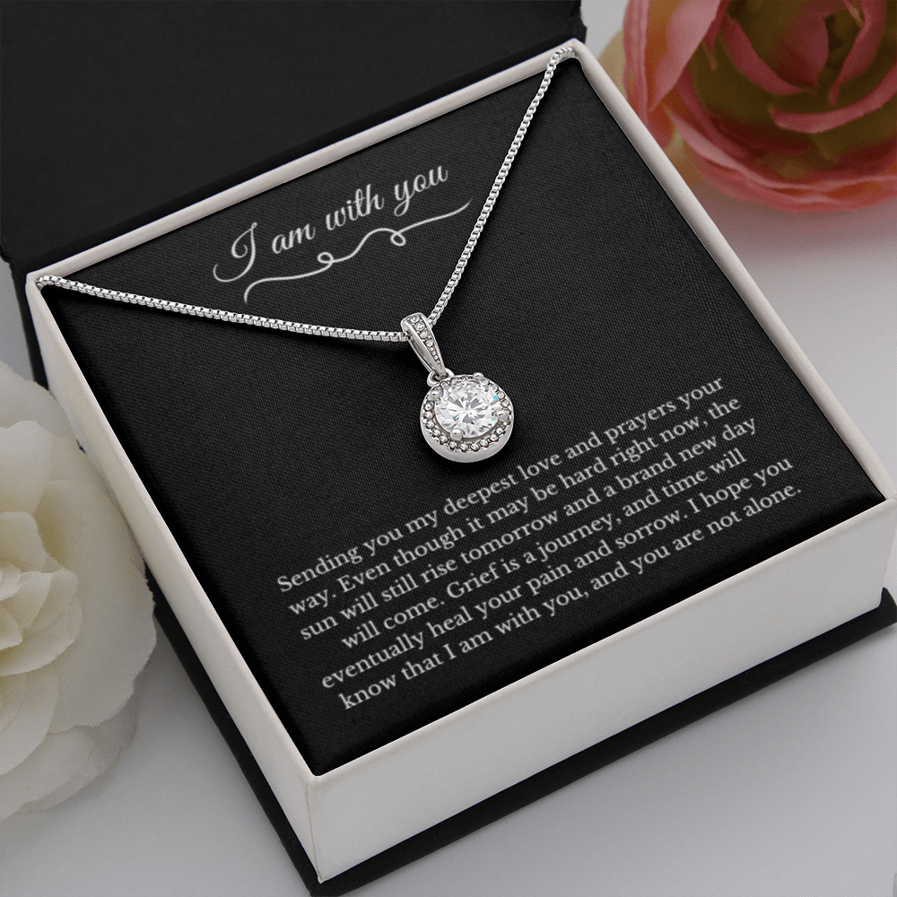 Eternal Hope Necklace, Dealing with Loss Gift, I am with you, Grief, Thinking of you, Bereavement Jewelry, Sympathy, Loss of Loved One Necklace, Sympathy Necklace