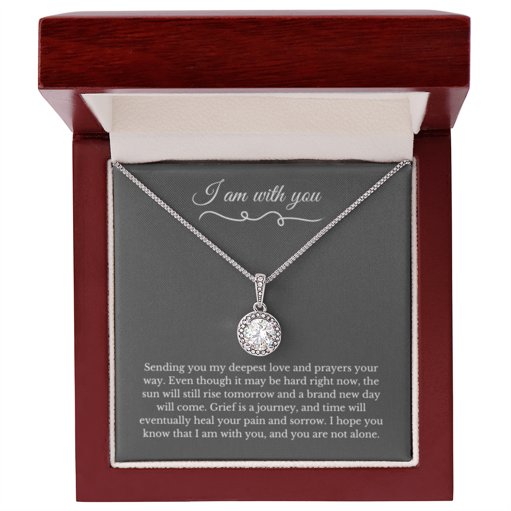 Eternal Hope Necklace, Dealing with Loss Gift, I am with you, Grief, Thinking of you, Bereavement Jewelry, Sympathy, Loss of Loved One Necklace, Sympathy Necklace