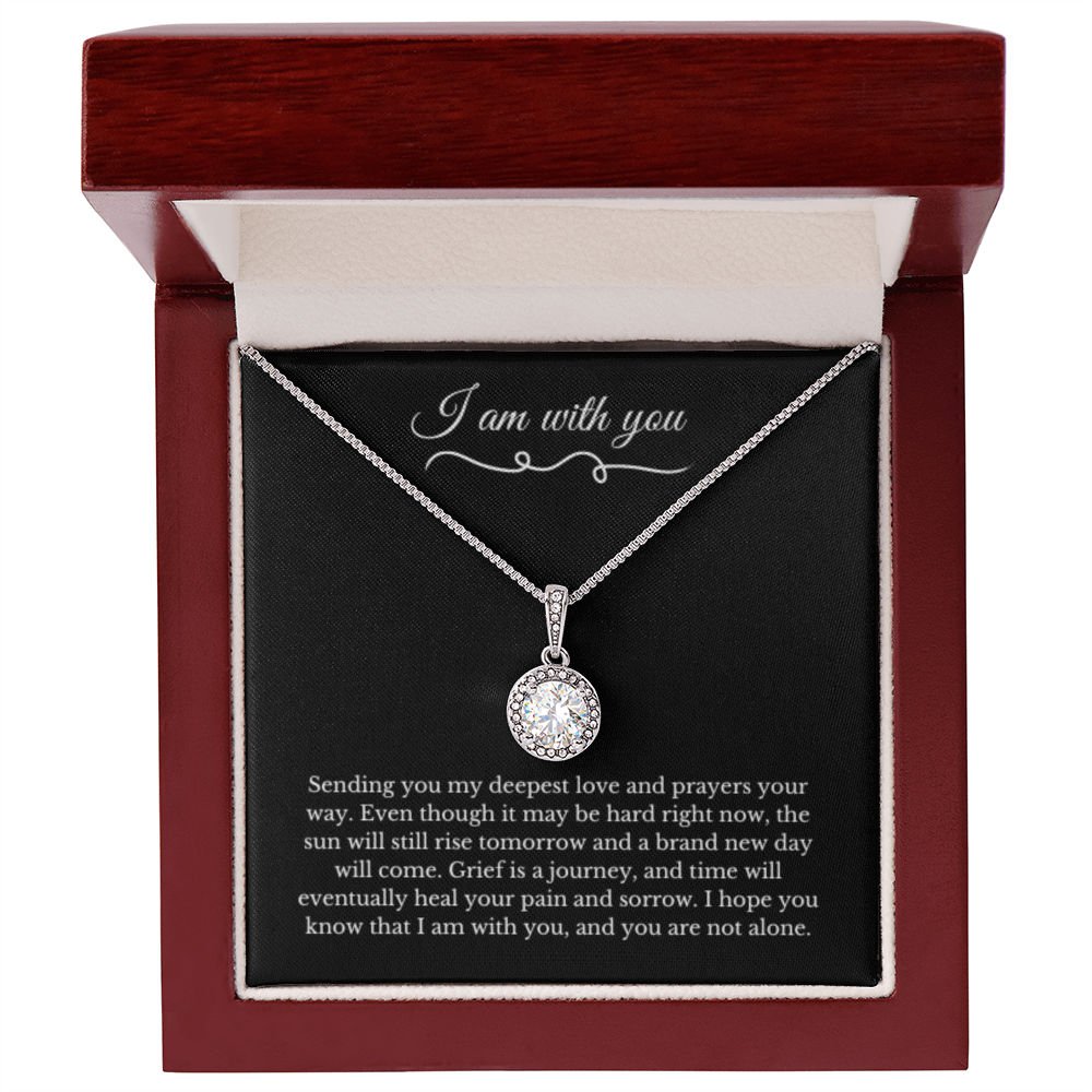 Eternal Hope Necklace, Dealing with Loss Gift, I am with you, Grief, Thinking of you, Bereavement Jewelry, Sympathy, Loss of Loved One Necklace, Sympathy Necklace