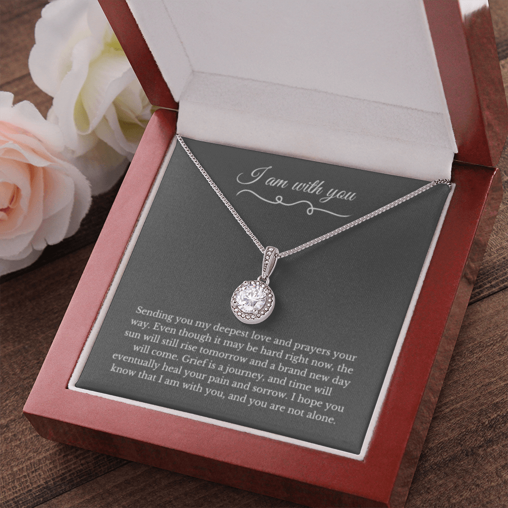 Eternal Hope Necklace, Dealing with Loss Gift, I am with you, Grief, Thinking of you, Bereavement Jewelry, Sympathy, Loss of Loved One Necklace, Sympathy Necklace