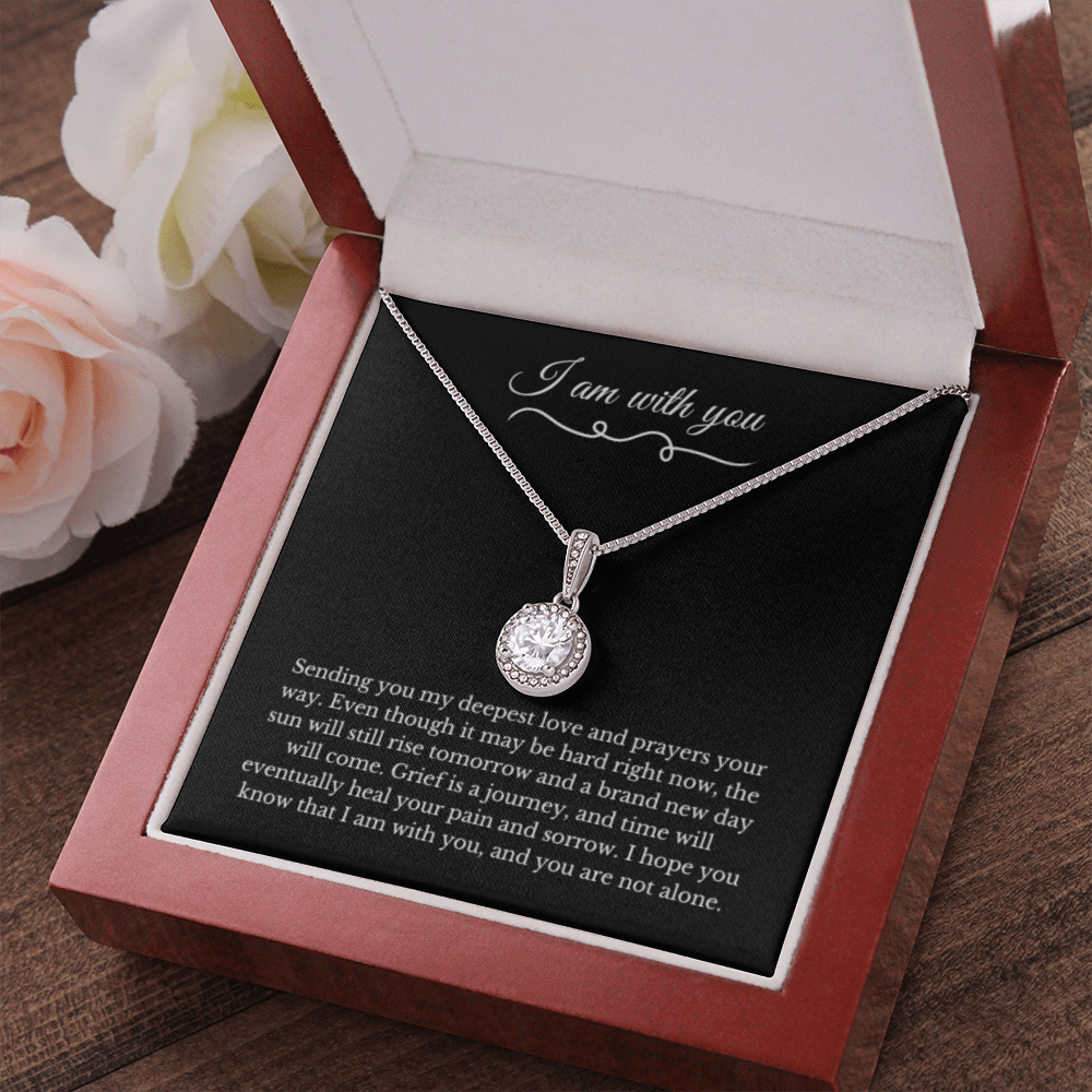 Eternal Hope Necklace, Dealing with Loss Gift, I am with you, Grief, Thinking of you, Bereavement Jewelry, Sympathy, Loss of Loved One Necklace, Sympathy Necklace