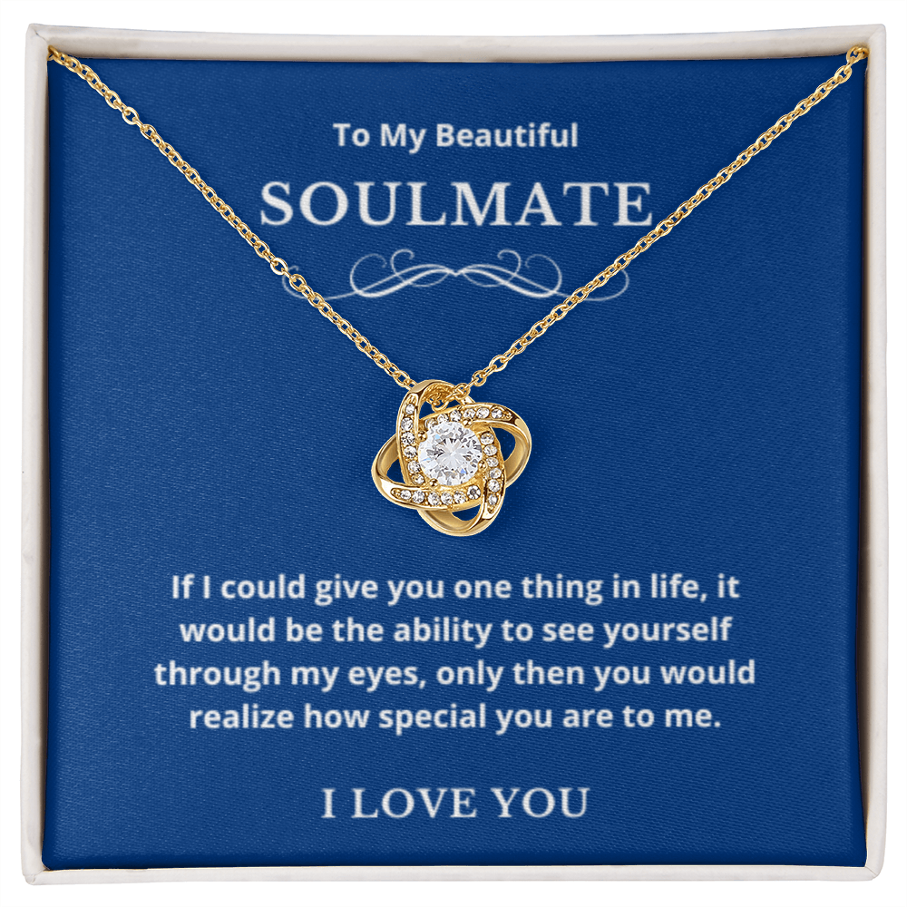 Hearts Jewelry, FG Family Gift, Wife Necklace, Gift from Husband/Boyfriend, To My Soulmate Jewelry, Birthday Gift