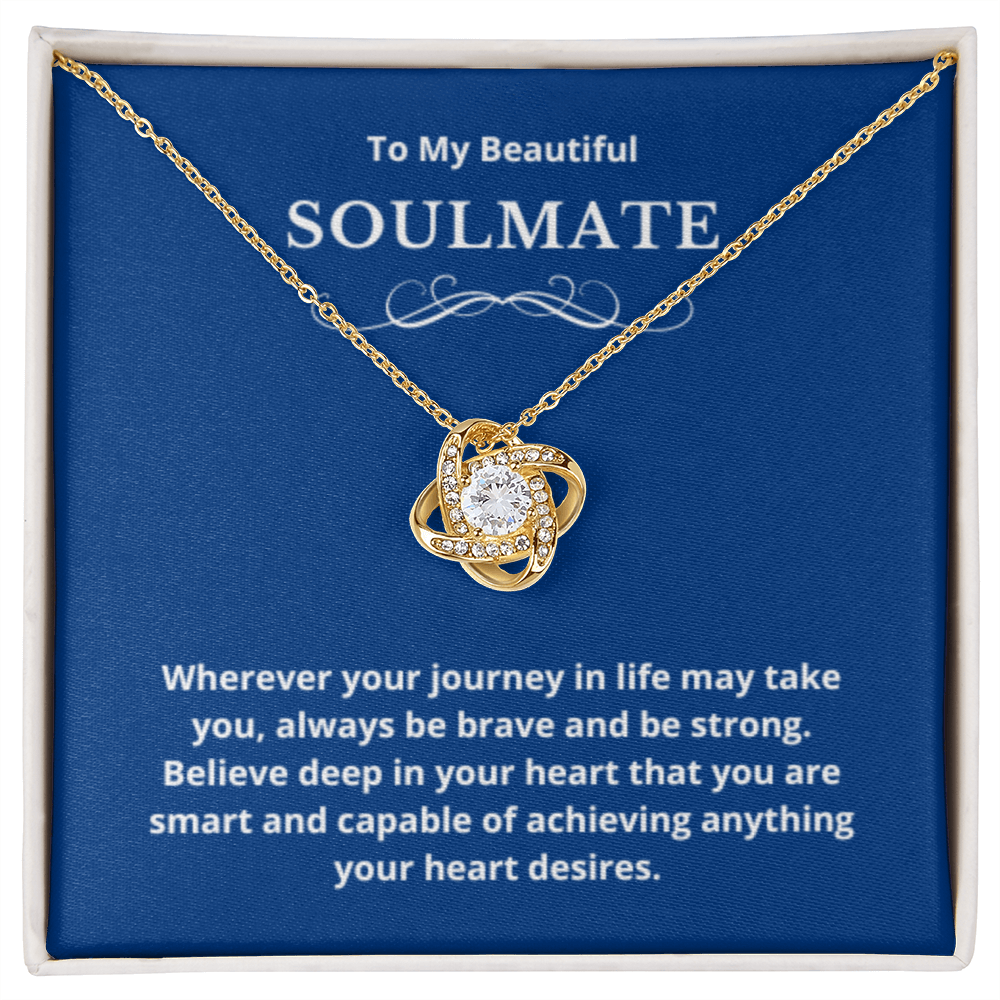 Hearts Jewelry, FG Family Gift, Wife Necklace, Gift from Husband/Boyfriend, To My Soulmate Jewelry, Birthday Gift