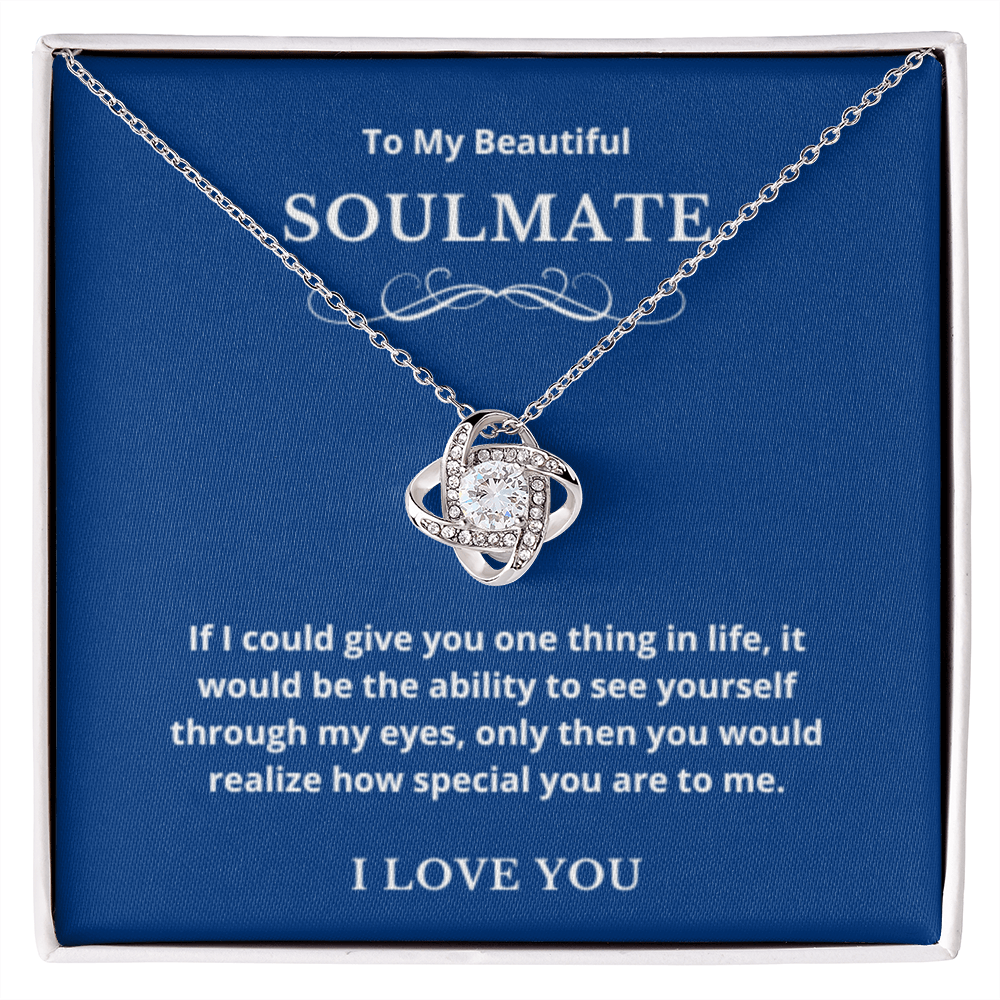Hearts Jewelry, FG Family Gift, Wife Necklace, Gift from Husband/Boyfriend, To My Soulmate Jewelry, Birthday Gift