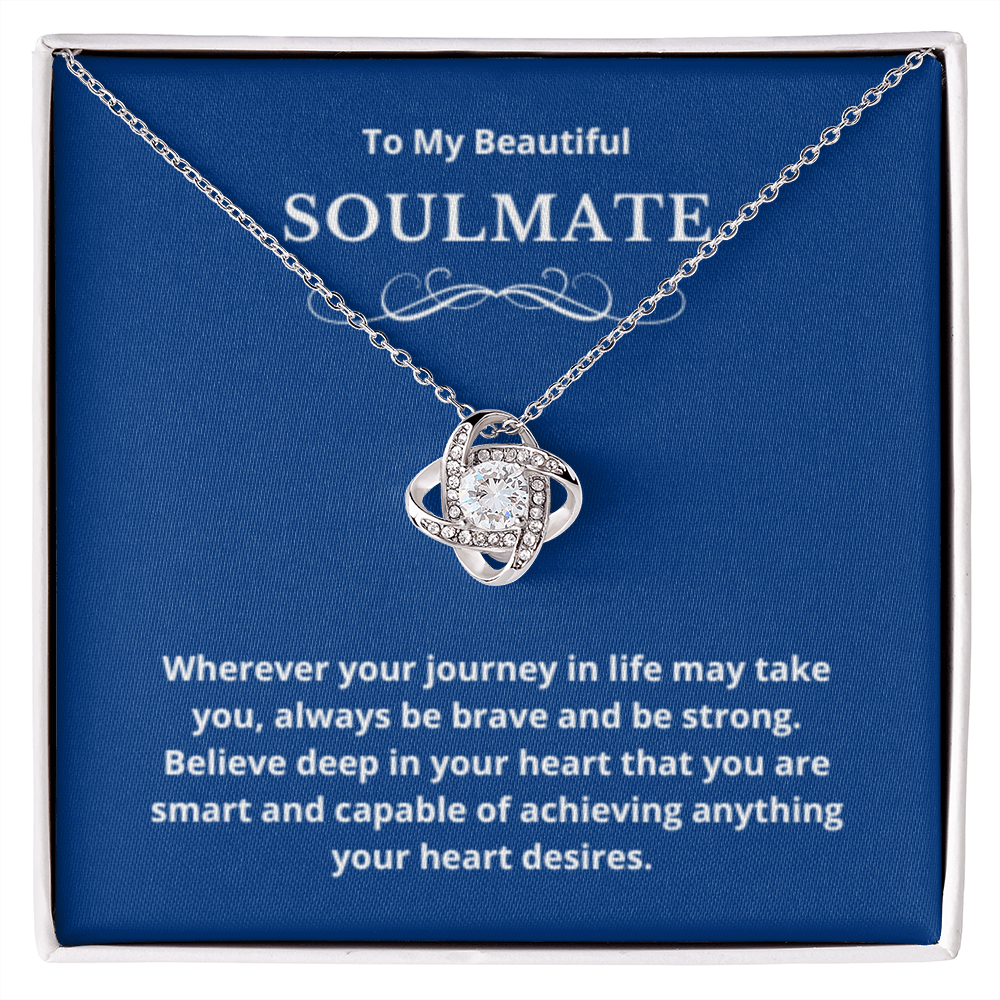 Hearts Jewelry, FG Family Gift, Wife Necklace, Gift from Husband/Boyfriend, To My Soulmate Jewelry, Birthday Gift