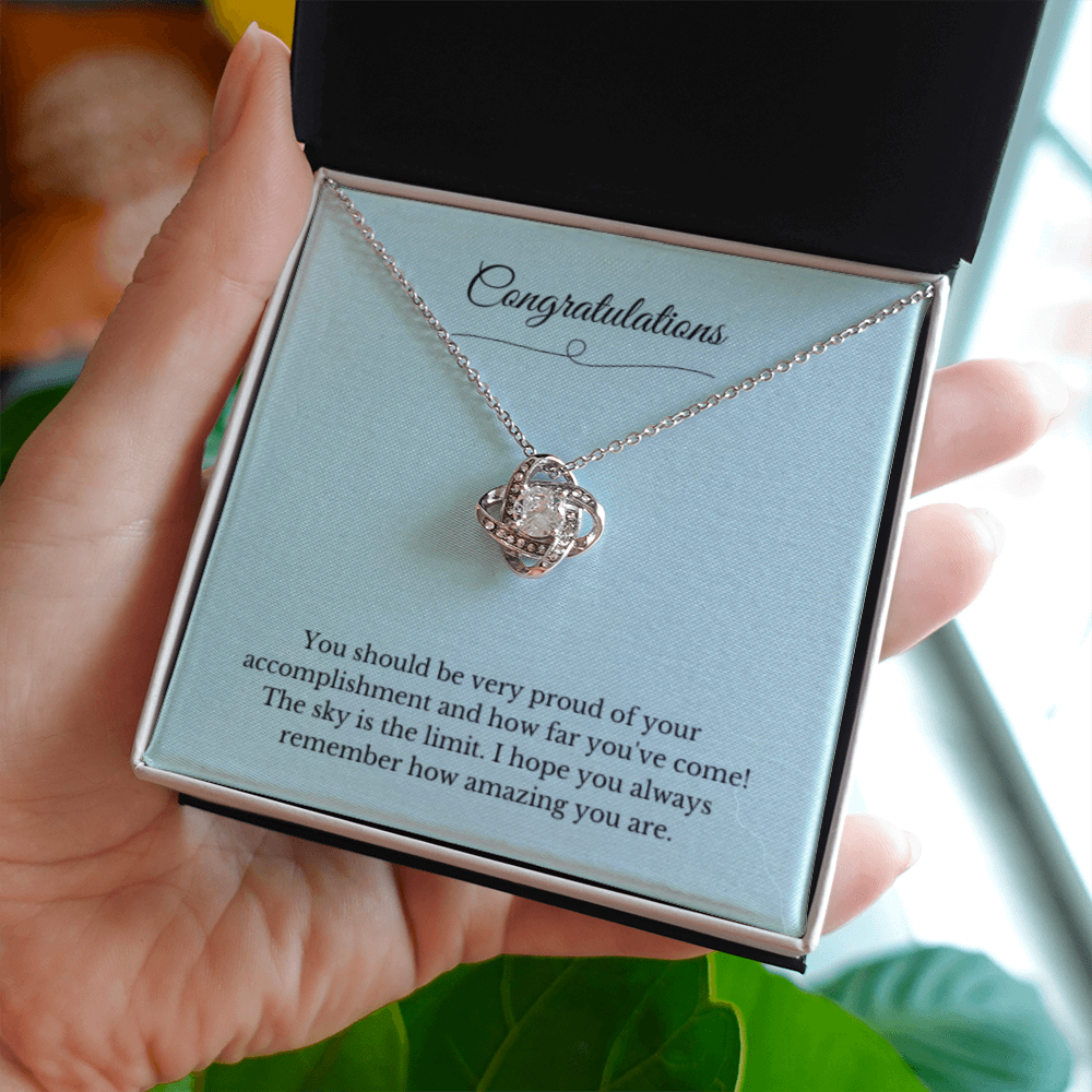 Love Knot Girl Scout Gift, Girl Scout Necklace, Girl Scout Gifts, Girl Scout Jewelry, Girl Scout Leader Gift, Girl Scout Gold Award Gift, Gold Award