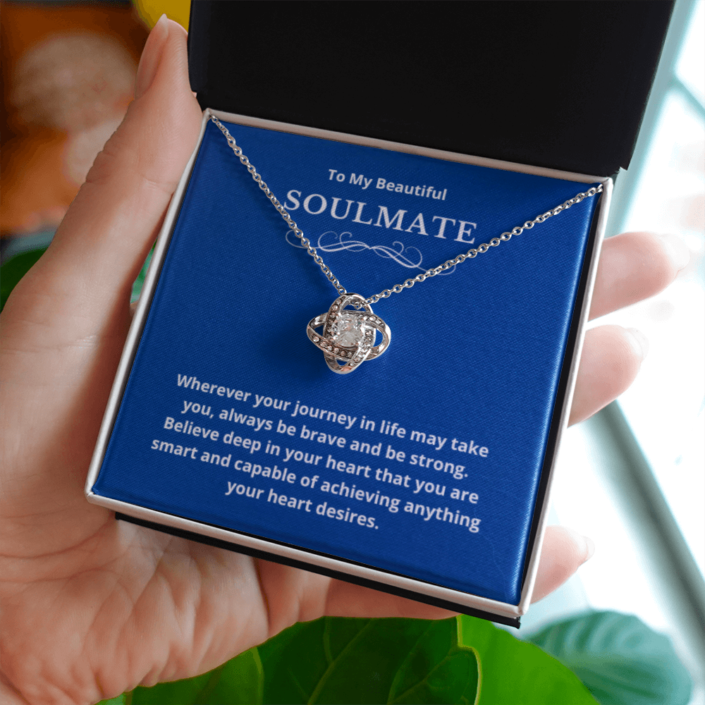 Hearts Jewelry, FG Family Gift, Wife Necklace, Gift from Husband/Boyfriend, To My Soulmate Jewelry, Birthday Gift