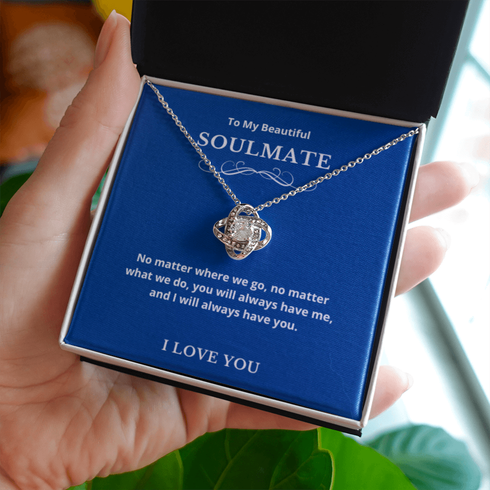 Hearts Jewelry, FG Family Gift, Wife Necklace, Gift from Husband/Boyfriend, To My Soulmate Jewelry, Birthday Gift