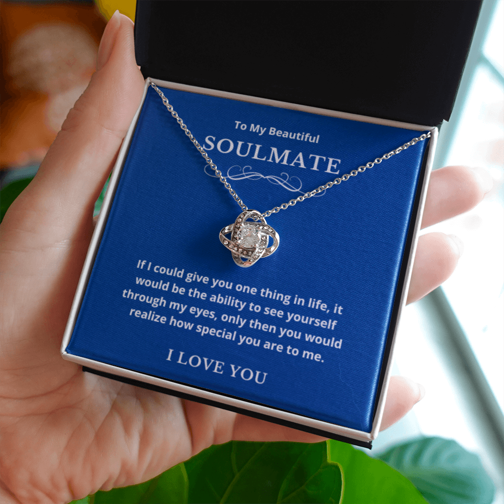 Hearts Jewelry, FG Family Gift, Wife Necklace, Gift from Husband/Boyfriend, To My Soulmate Jewelry, Birthday Gift