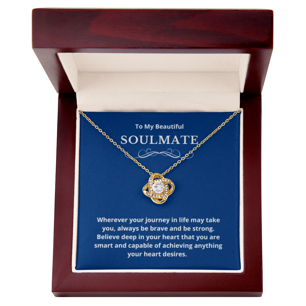 Hearts Jewelry, FG Family Gift, Wife Necklace, Gift from Husband/Boyfriend, To My Soulmate Jewelry, Birthday Gift
