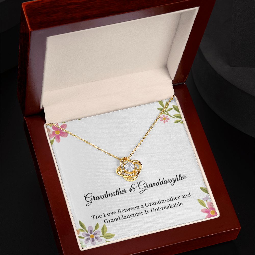 To My Granddaughter Necklace, Granddaughter Gift from Grandmother, Grandma, Birthday Graduation Gift, Christmas Gift for Her