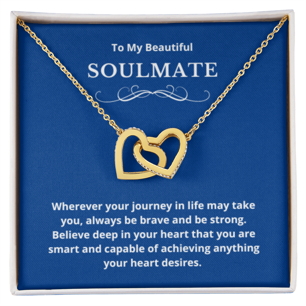 Hearts Jewelry, FG Family Gift, Wife Necklace, Gift from Husband/Boyfriend, To My Soulmate Jewelry, Birthday Gift