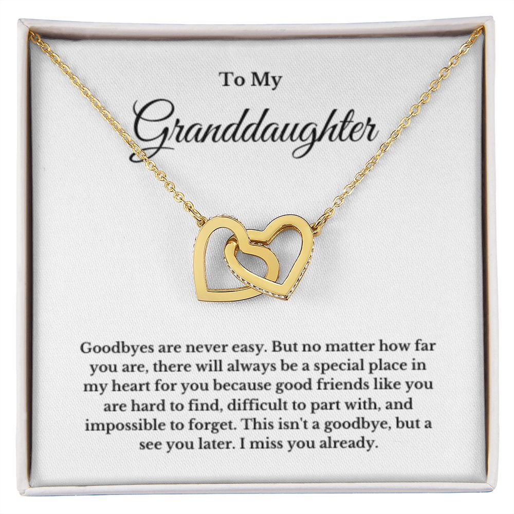 Granddaughter Going Away Gift, From Grandma, From Grandpa, Moving Away Gift Farewell Gift Granddaughter Goodbye Gift