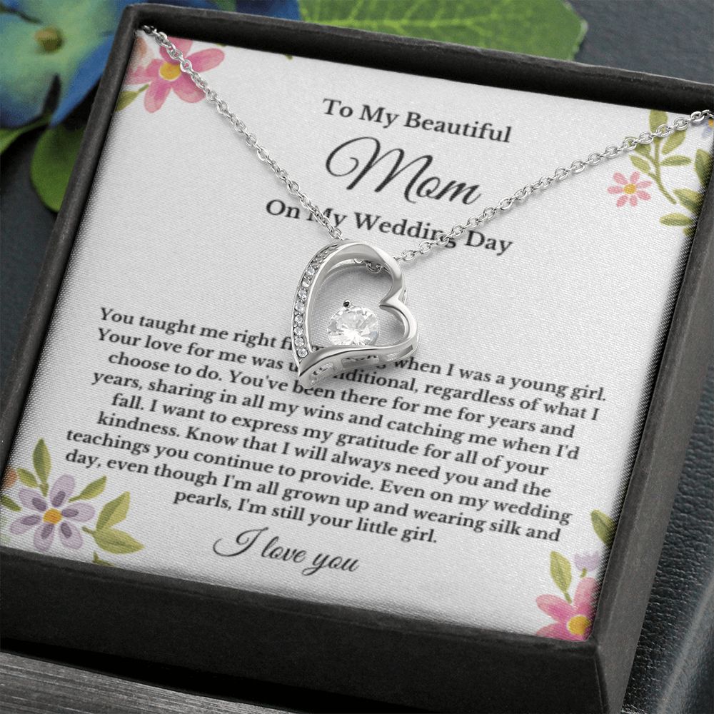 Mother Of The Bride Gift From Daughter Mother Of The Bride Necklace From Bride Gift Mom Of Bride Present To Mom From Bride Gifts