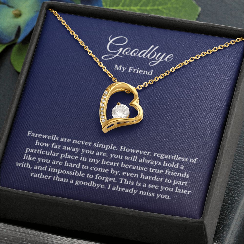 Best Friend Going Away Gift for Friend Moving Away Gift Farewell Gift Best Friend Goodbye Gift, Going Away Gift, Minimalist Summer Jewelry