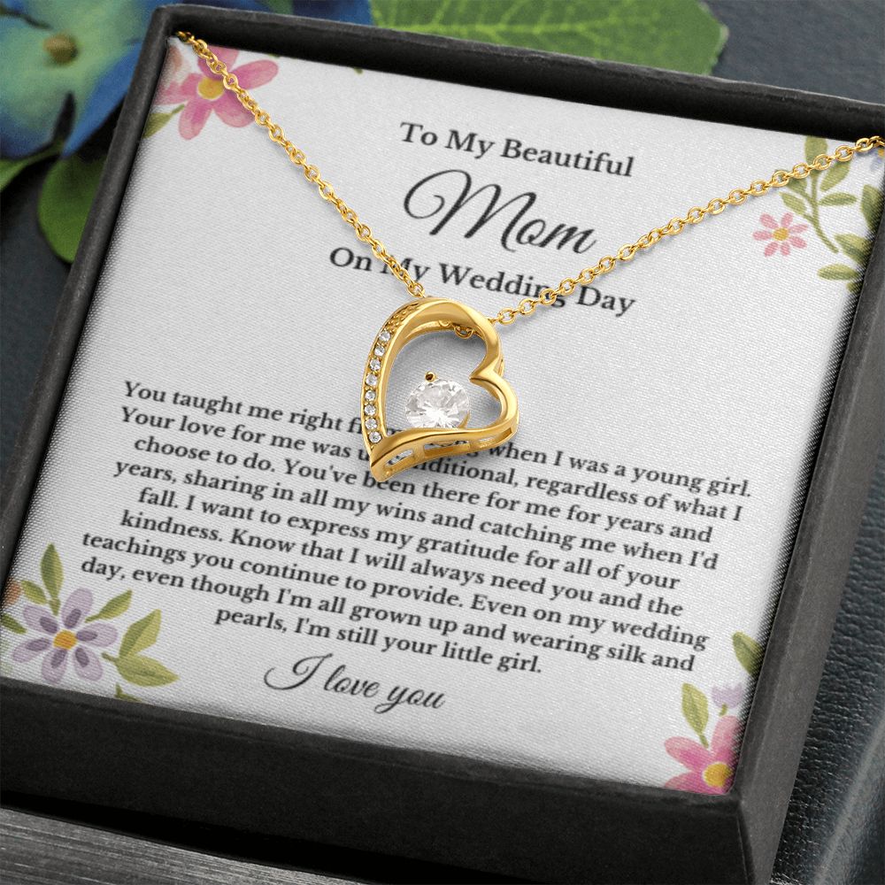Mother Of The Bride Gift From Daughter Mother Of The Bride Necklace From Bride Gift Mom Of Bride Present To Mom From Bride Gifts