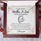 Mother In Law Necklace, Mother In Law Gifts, Gifts For Mother In Law, Mother In Law Christmas Gifts, Wedding Gift