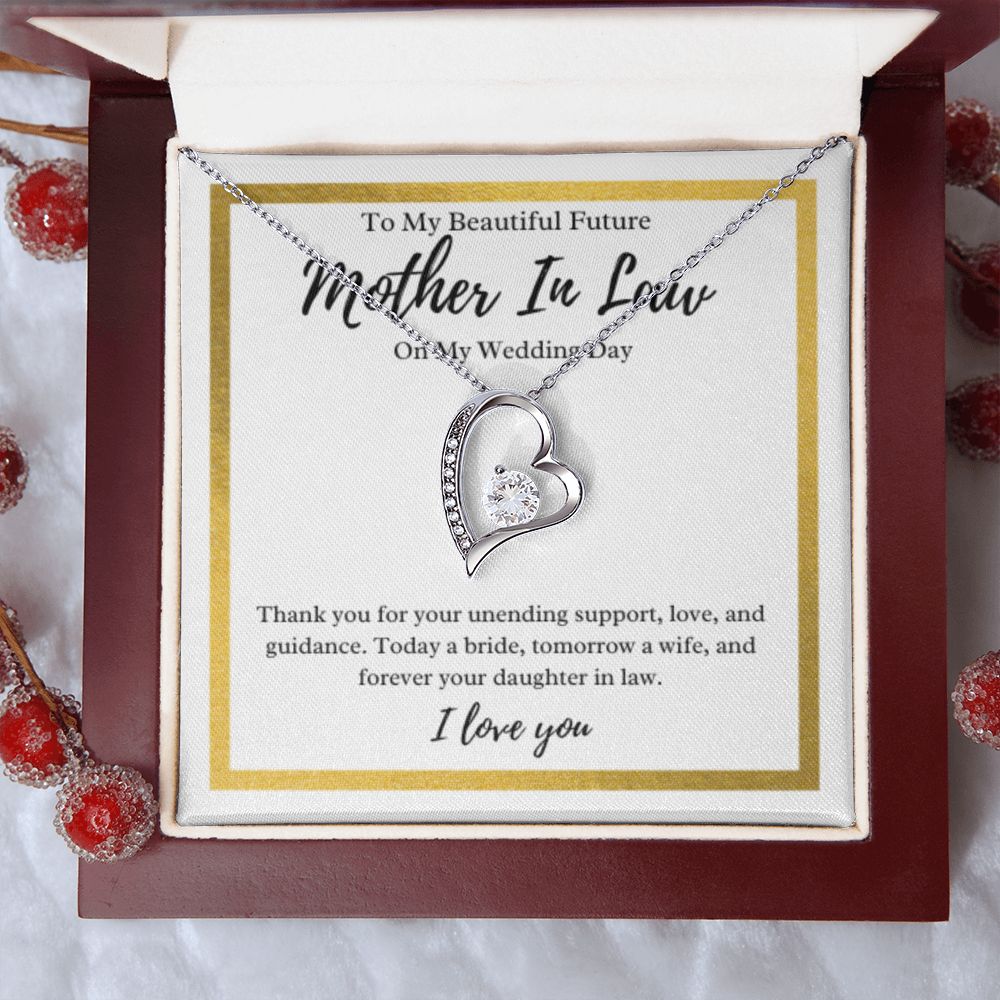 Mother In Law Necklace, Mother In Law Gifts, Gifts For Mother In Law, Mother In Law Christmas Gifts, Wedding Gift