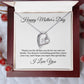 Happy Mother's Day Heart Necklace