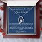 Juris Doctor Message Card Jewelry, Gold Diamond, JD Graduation Gift, Grad Gift For Law, Law School Graduation Gift