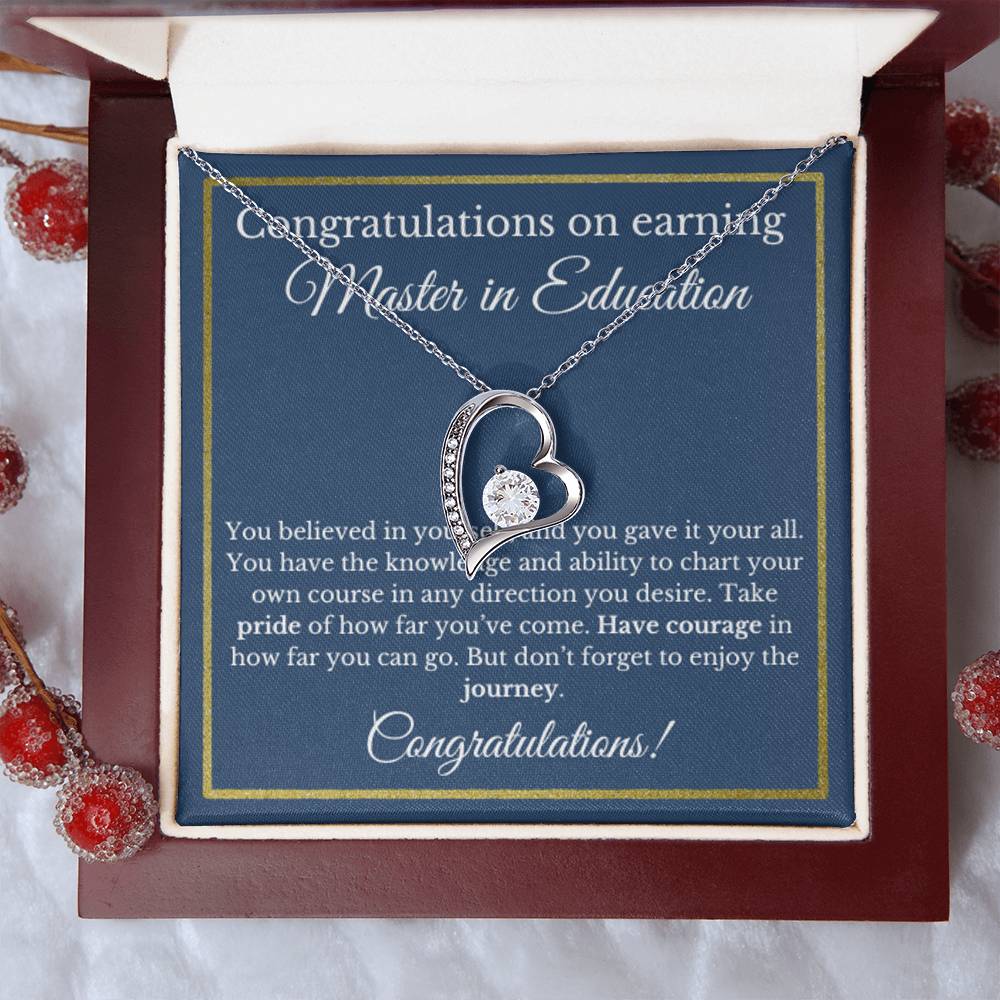 Master in Education Necklace