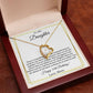 Daughter's 50th Birthday Heart Necklace Gift From Mom