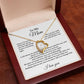 To My Mom Heart Necklace Gift For Mothers Day, Valentines, Christmas, Her Birthday