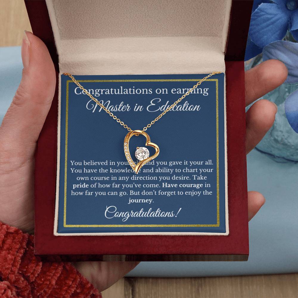 Master in Education Necklace