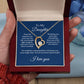 To My Daughter From Mom, Mother's Day Necklace Gift