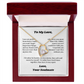 Gifts To My Soulmate, Necklace for Wife From Husband, Anniversary Jewelry, Christmas Birthday for Her, To My Soulmate Gift, Wifey, Valentines