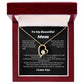 To My Beautiful Mom Heart Necklace Gift For Mothers Day, Valentines, Message Card