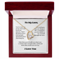 Gifts for Love, Necklace for Wife From Husband, Anniversary Jewelry, Christmas Birthday for Her, To My Soulmate Gift, Wifey, Valentines