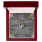 To My Mom Heart Necklace Gift For Mothers Day, Valentines.