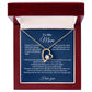 To My Mom Heart Necklace Gift For Mothers Day, Valentines, Christmas, Her Birthday