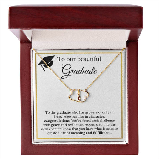 Graduation Gift Necklace, Gold Diamond, Graduation Gifts for Her, High School Graduation Gifts for Her, College Graduation, Class of 2023