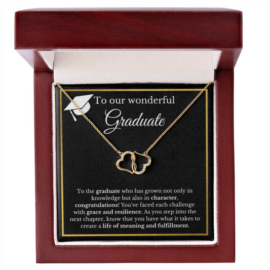 Graduation Gift Necklace, Gold Diamond, Graduation Gifts for Her, High School Graduation Gifts for Her, College Graduation, Class of 2023