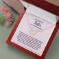 Sister of the Bride Gift Necklace, Sister Wedding Gift from Bride to Sister rehearsal dinner Gift to my Sister, Gold Jewelry