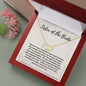 Sister of the Bride Gift Necklace, Sister Wedding Gift from Bride to Sister rehearsal dinner Gift to my Sister, Gold Jewelry