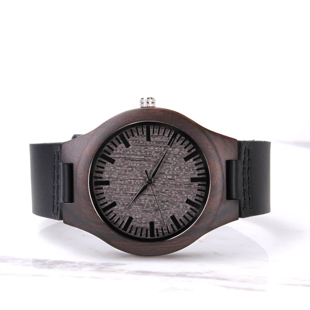 2025 Engraved Wood Watch, Eagle Scout Gift, Eagle Scout Watch