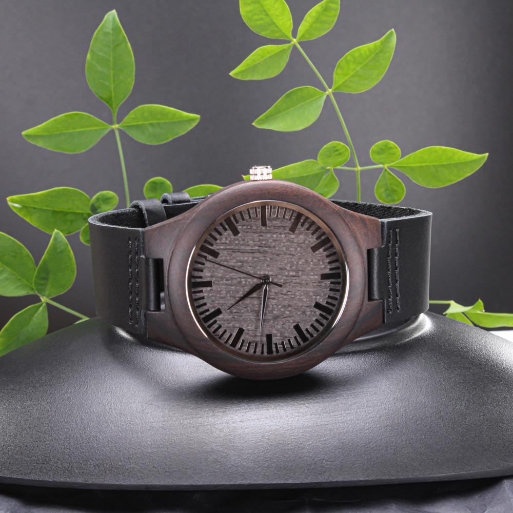 2025 Engraved Wood Watch, Eagle Scout Gift, Eagle Scout Watch