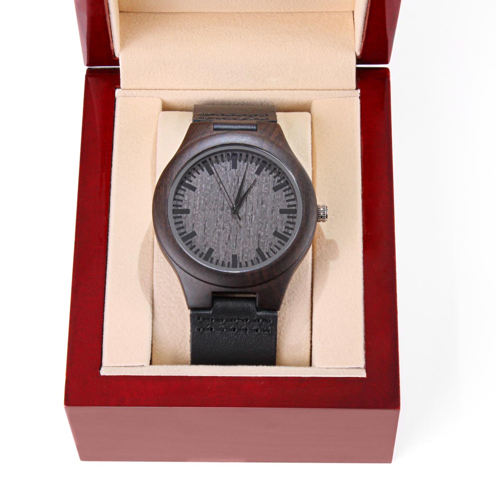 2025 Engraved Wood Watch, Eagle Scout Gift, Eagle Scout Watch
