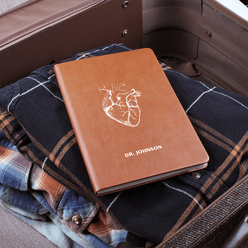 Personalized Name, Anatomical Heart Journal, Gift for Cardiologist, Cardiologist Gifts, Cardiologist Gift, Heart Doctor Gifts, Cardiologist Doctor, Heart Surgeon